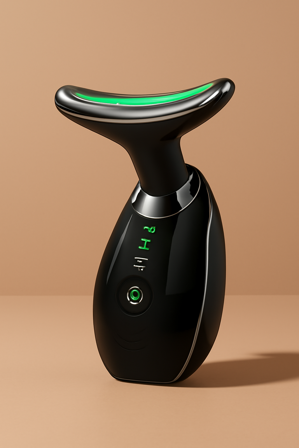 Facial Massager & Neck Sculpting Tool | Anti-Aging Skin Care Device with Thermal, Vibration & Microcurrent | Double Chin & Wrinkle Treatment | 3 Massage Modes & Red Light Therapy | US Shipping